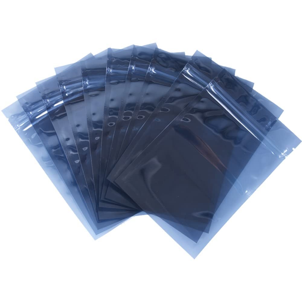 Anti Static Bags - 100pcs Resealable ESD Bags, 4x6in/10x15cm for Hard Drives ...