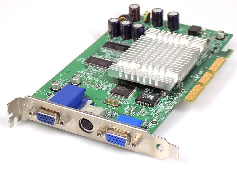 64MB Nvidia GeForce4 MX 440-8x Passive AGP GDDR VGA Video Graphics Card