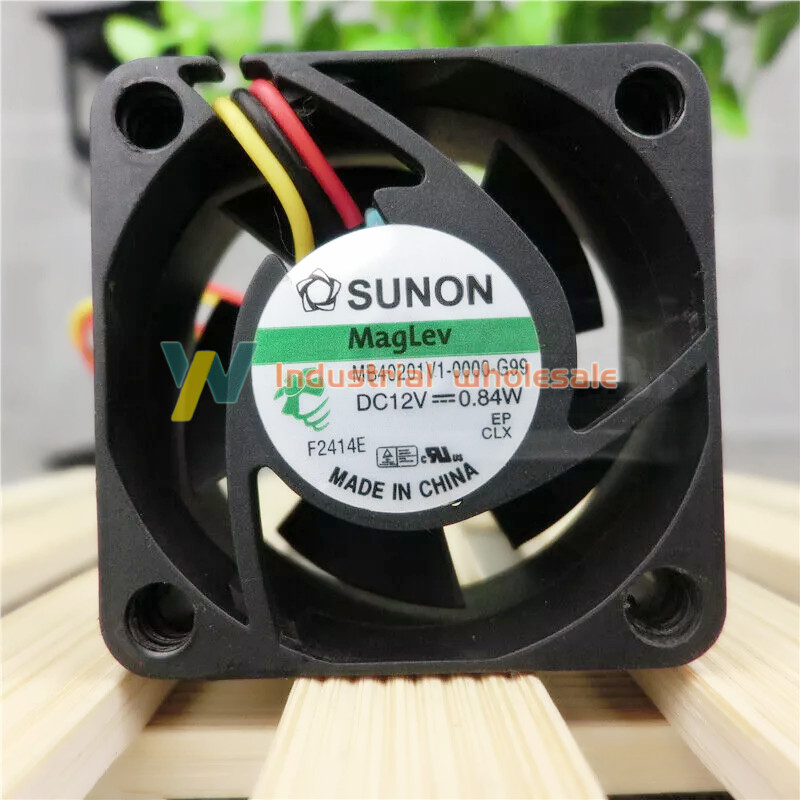 1pc new SUNON MB40201V1-0000-G99 DC 12V 0.84W 3-wire power supply cooling fan