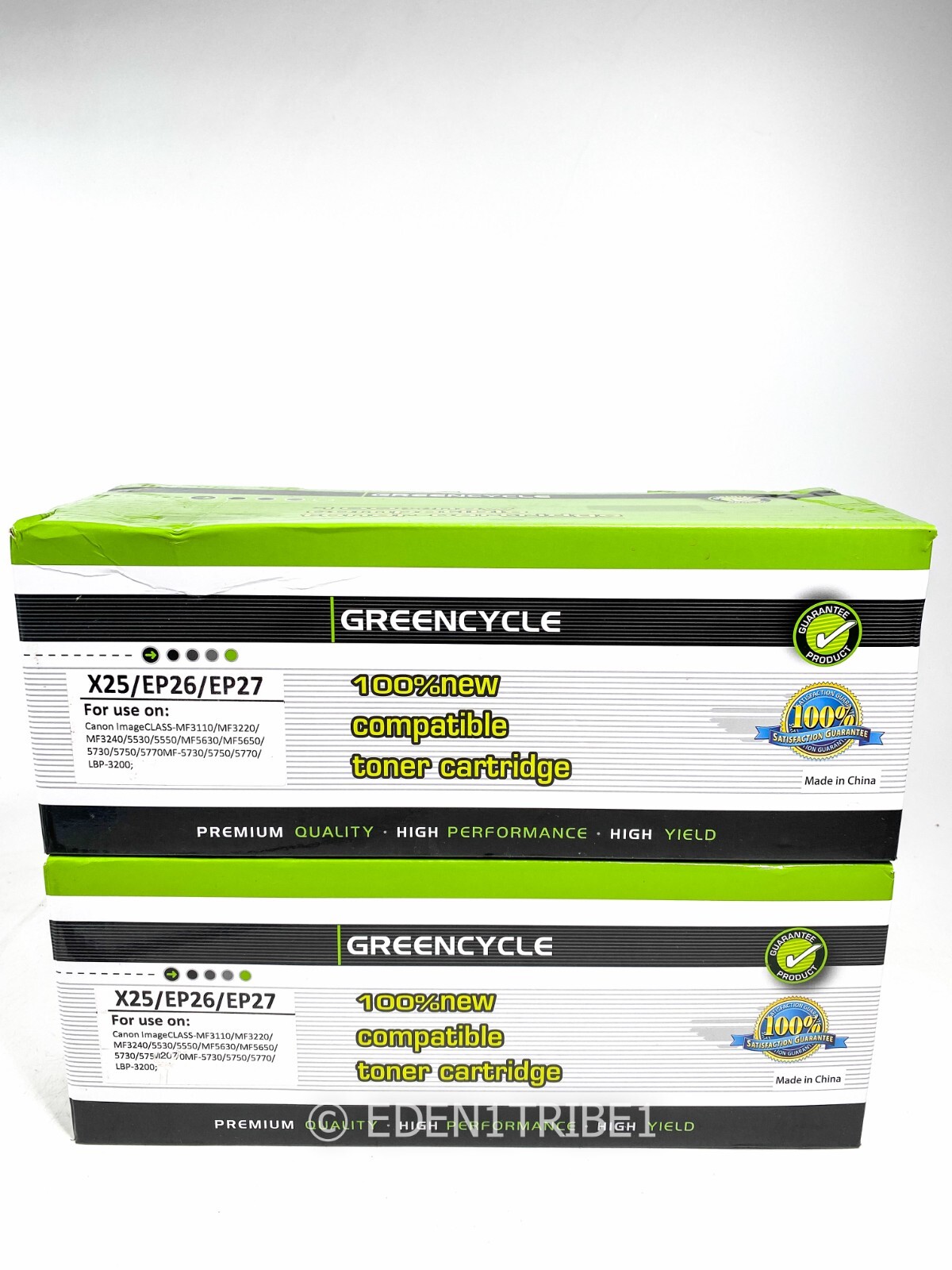 2PK X25 EP26 EP27 Black Toner Cartridge For Canon MF5750 MF5770 LBP3210 LBP3200