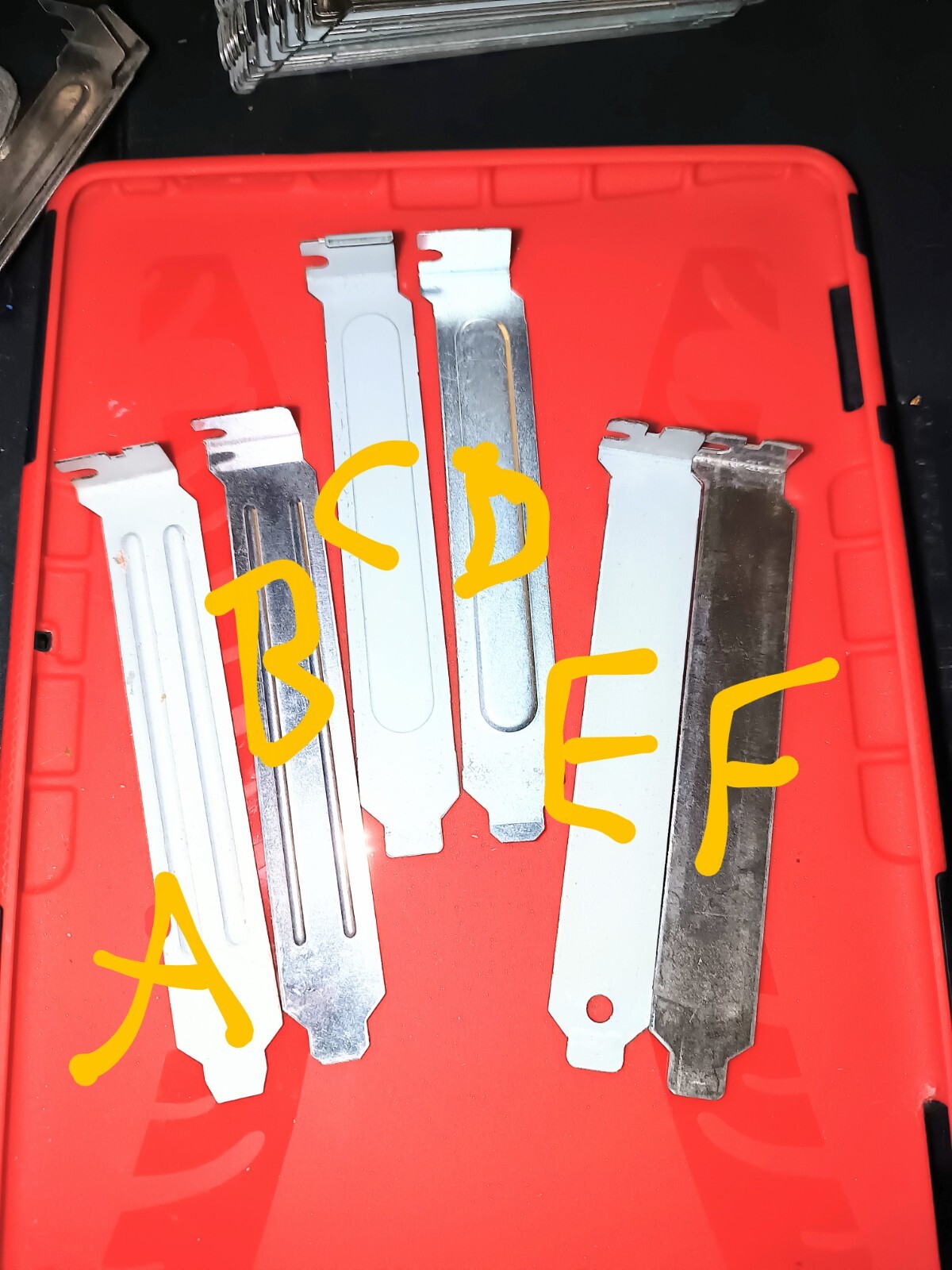 1 PC Case PCI Expansion Slot Back Plate Cover Steel Blank 3/C$3.50,5/C$5, 10/C$8