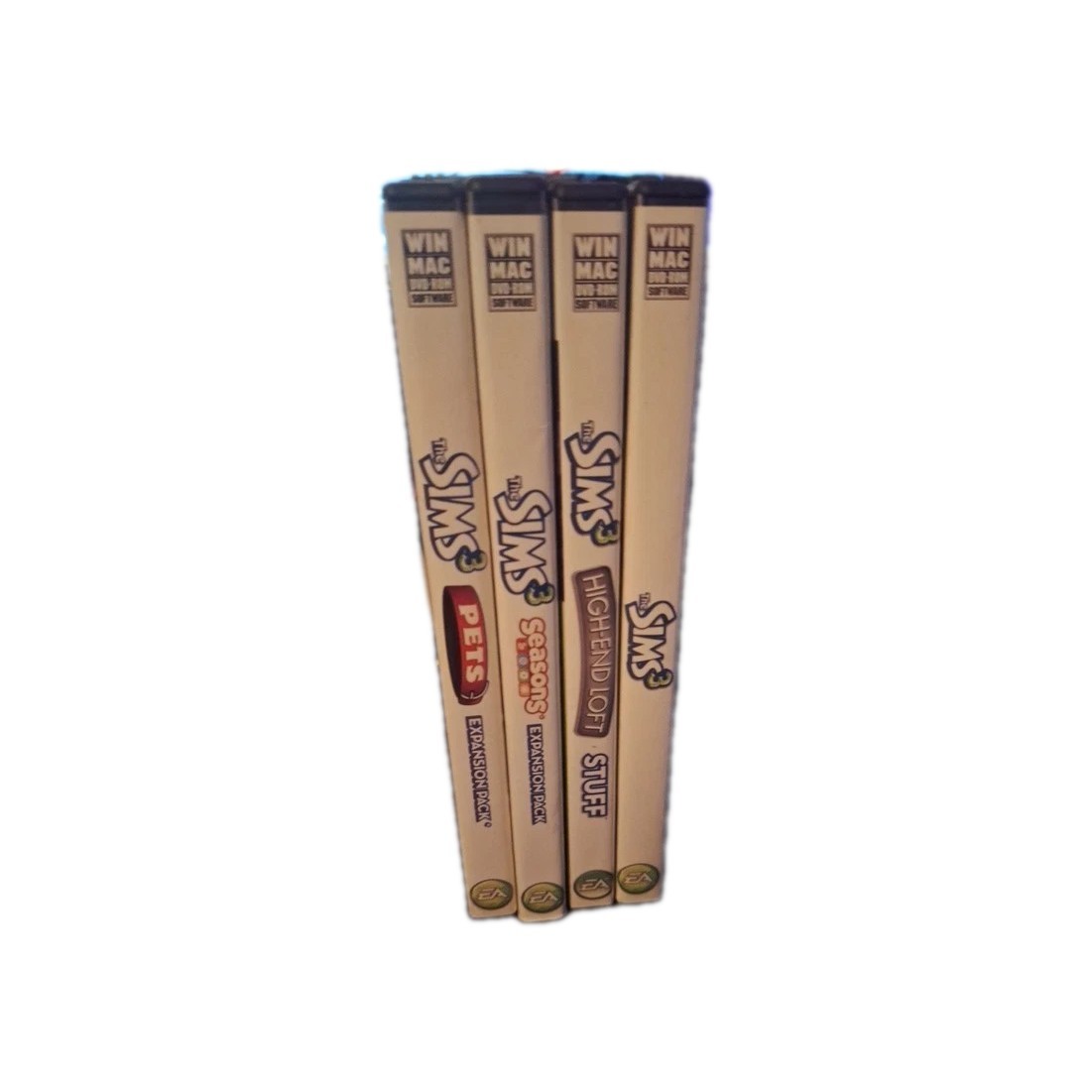 *USED CODES* EA The Sims 3 Expansion & Stuff Pack Lot (4 Disks) - Discs & Cases 