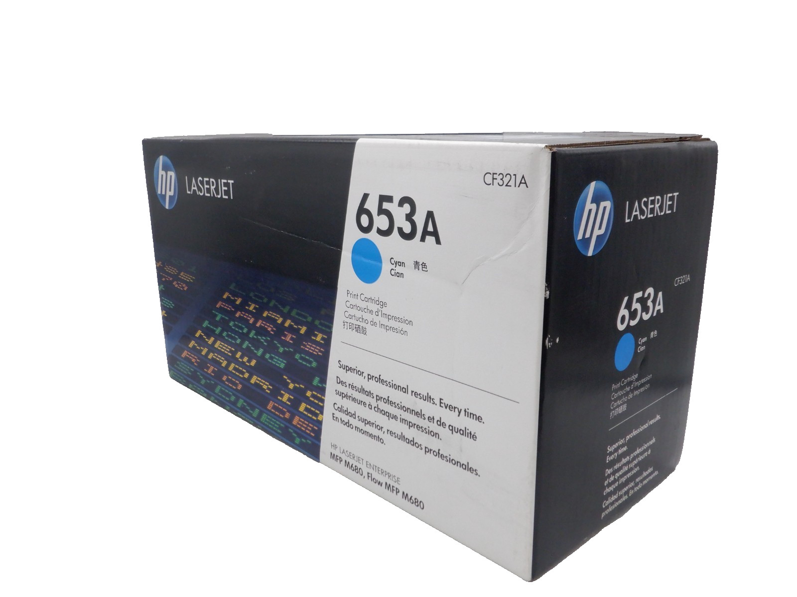 Genuine HP 653A Cyan CF321A Print Cartridge  D