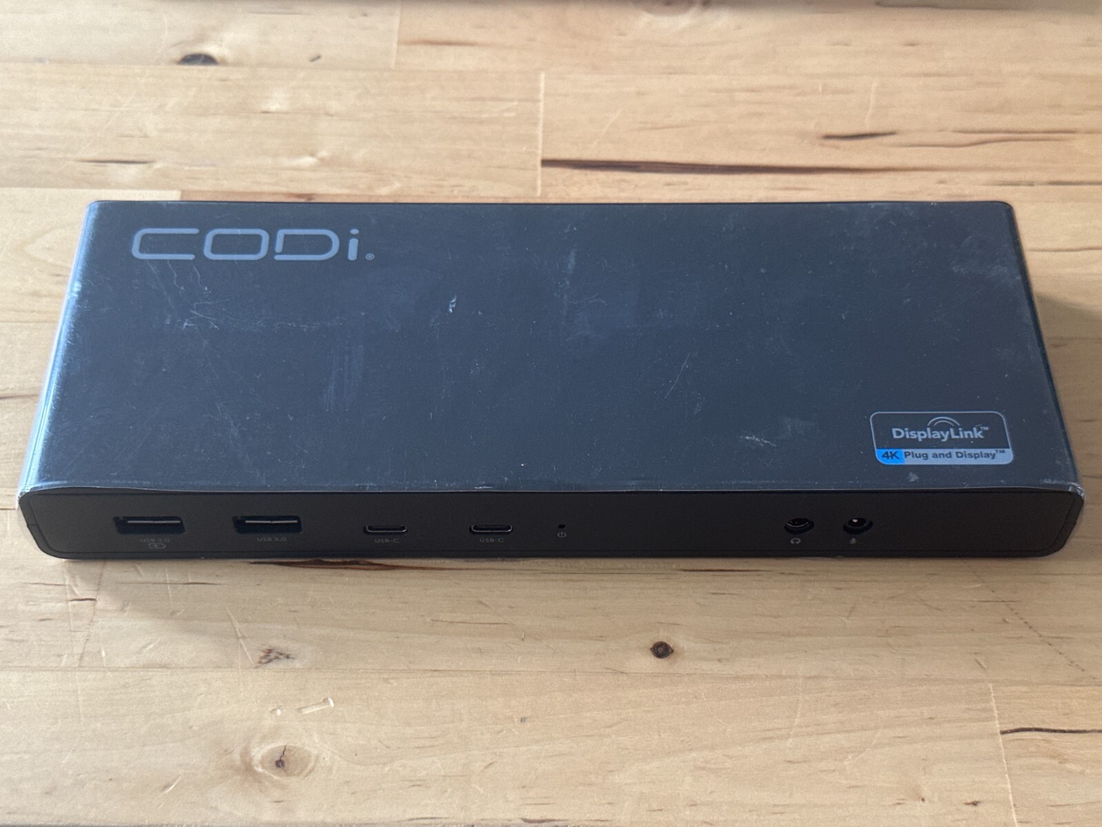 CODi USB-C Dual 4K Universal Dock A01200 No Power Cord or Accessories