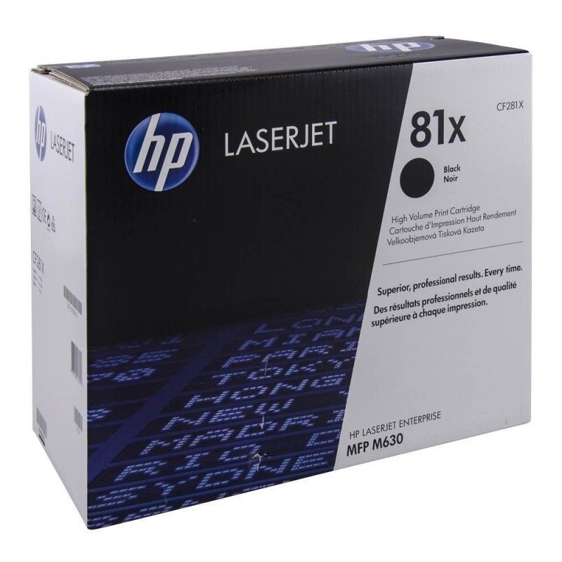 Genuine Original OEM HP CF281X Toner 81X - SEALED BAG OPEN BOX