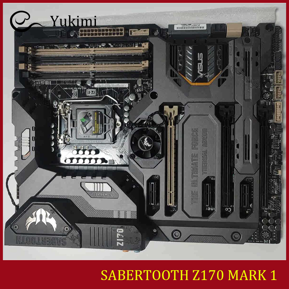 FOR ASUS SABERTOOTH Z170 MARK 1 64GB LGA 1151 HDMI Motherboard Test OK