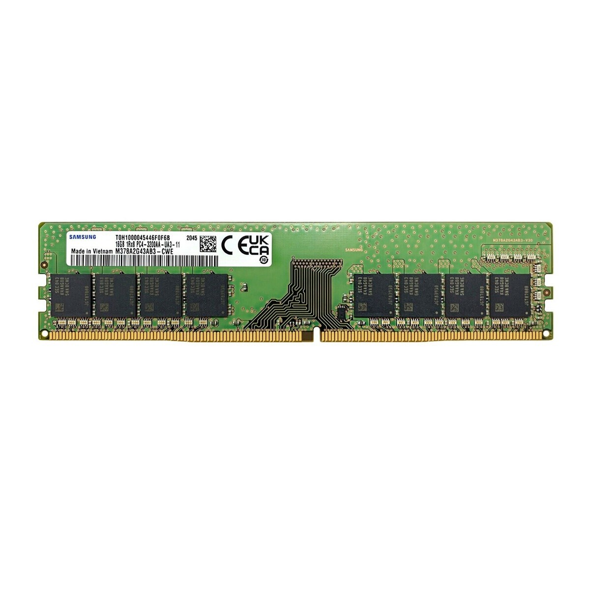 New Samsung  16GB DDR4 3200MHz PC4-25600 1RX8 UDIMM Memory Ram M378A2G43AB3-CWE