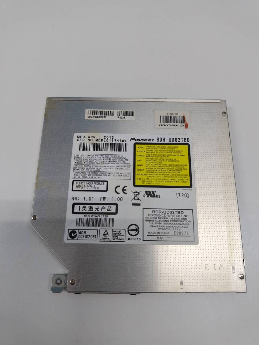 Pioneer BDR-UD02TBD Blu-ray DVD/CD Drive 2013 Used[Age 13+]