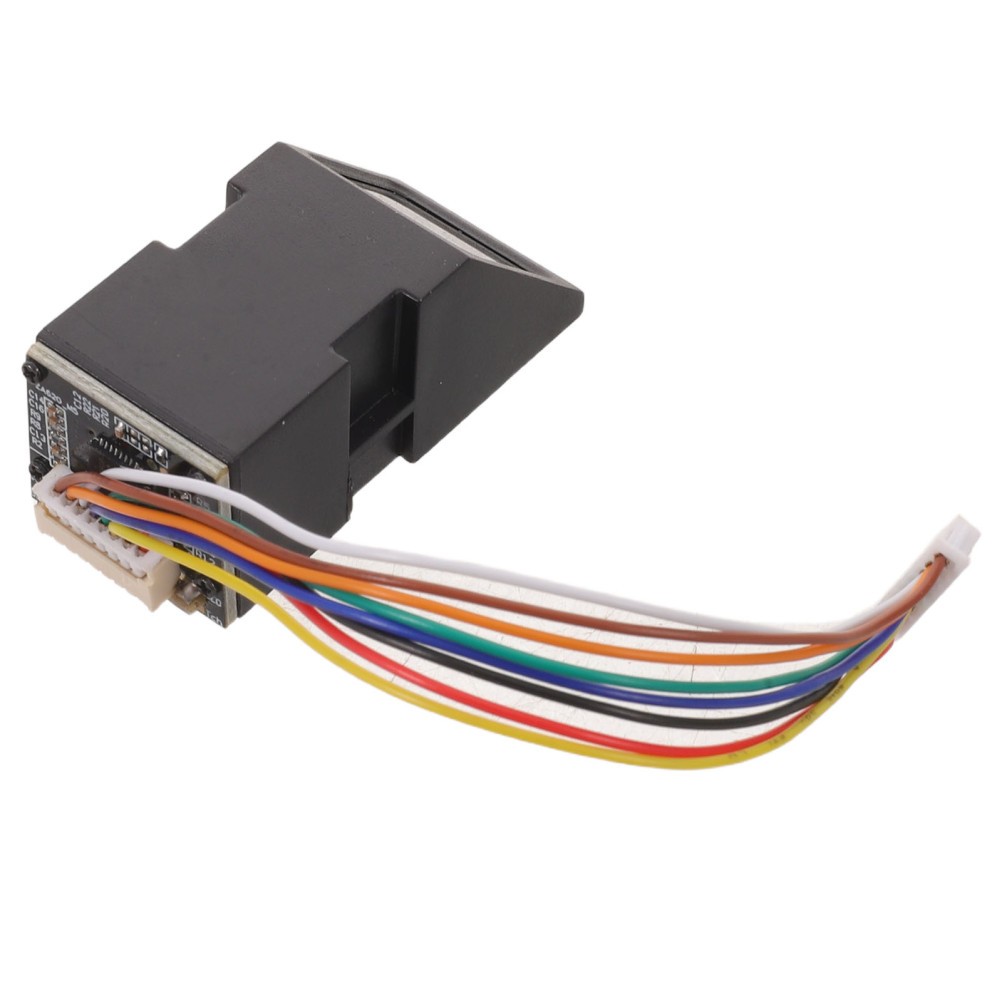Black Optical Fingerprint Sensor Module with Microcontroller for Repair Use