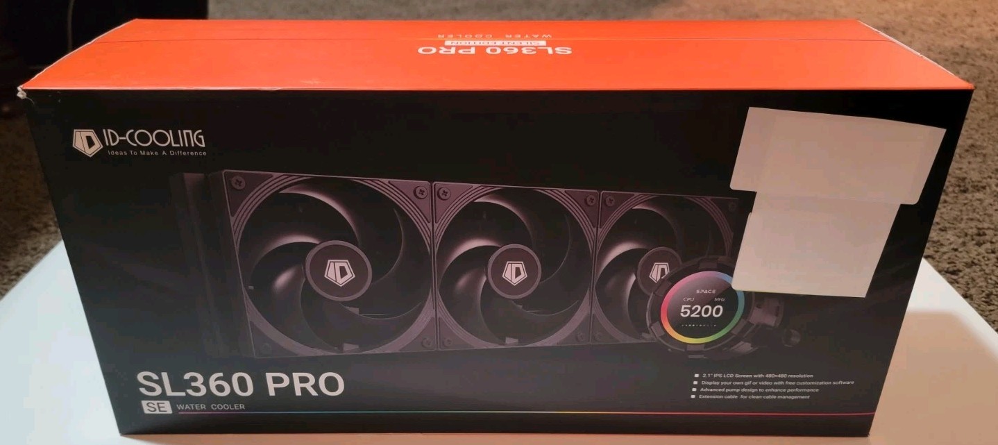 ID-Cooling SL360 PRO SE Water Cooler For Desktop/PC 