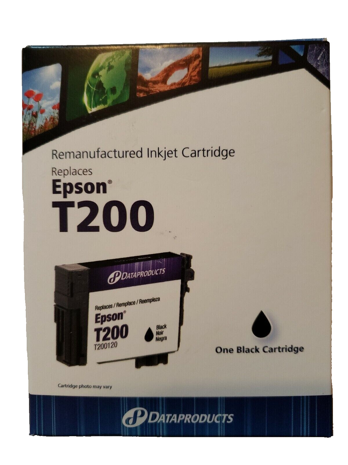 Dataproducts Inkjet Cartridge Replacement for Epson T200 (Black)