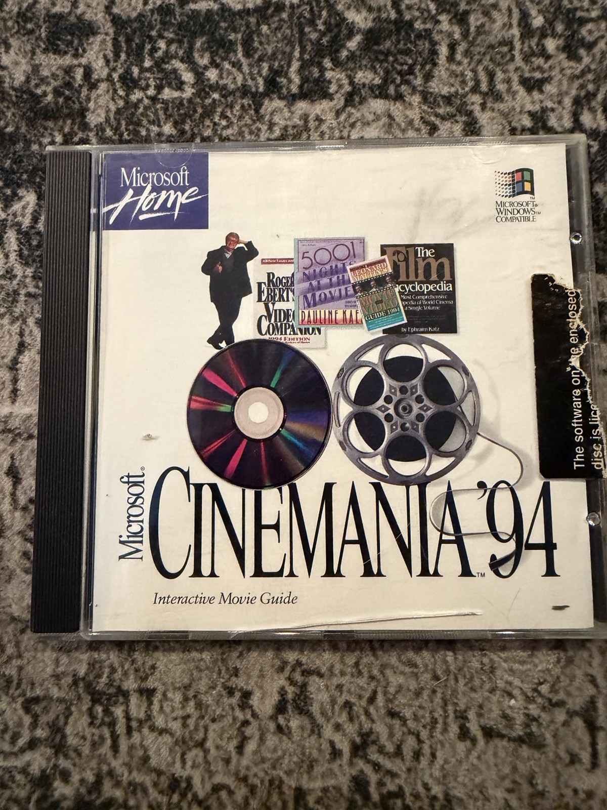Microsoft  Home Cinemania '94 CD-ROM, 1994, Windows) Film Movie