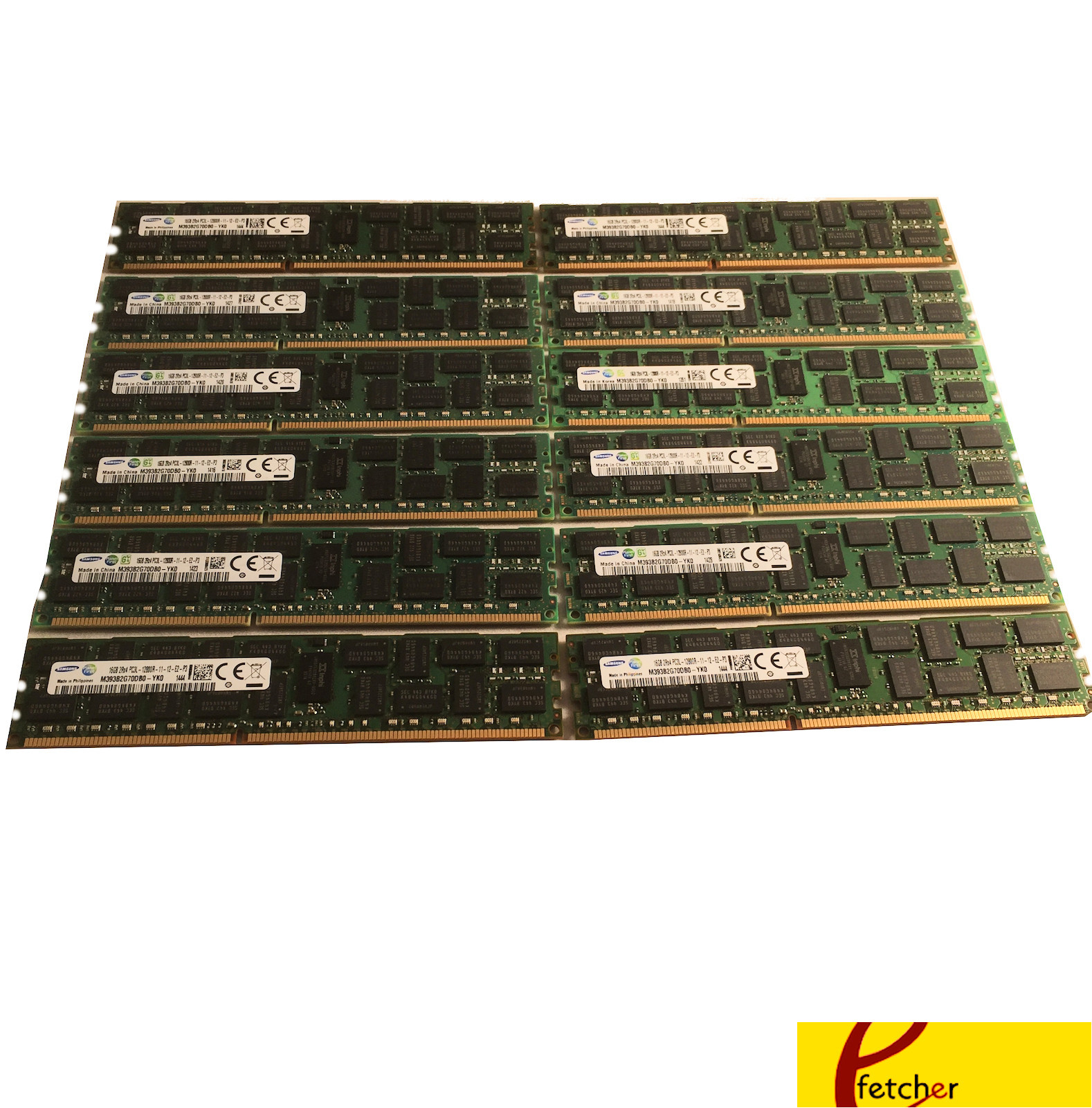 192GB (12 x 16GB)Memory For Dell PowerEdge T410 T610 R610 R710 R715 R810 R720xd