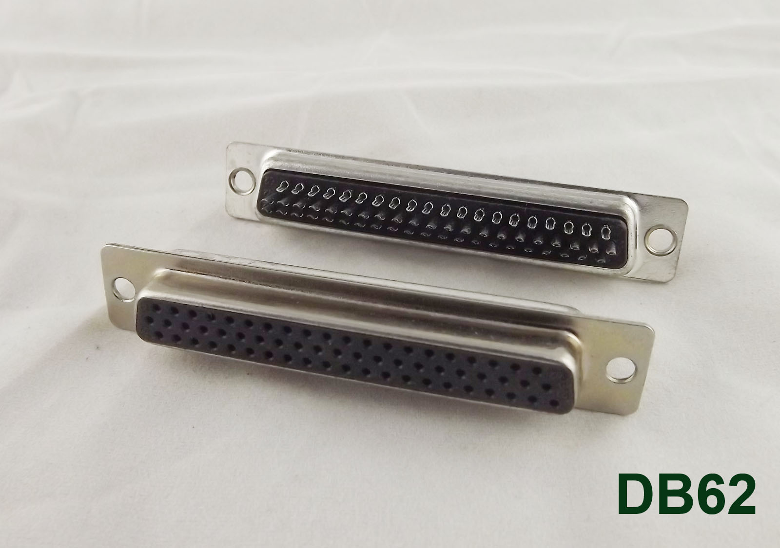 10x D-SUB 62 Pin DB62 Female Jack Solder Type Straight Adapter Connector 3 Rows