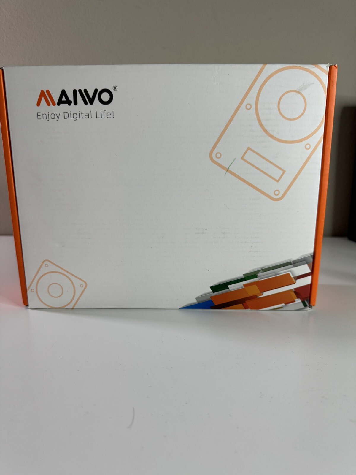 MAIWO K35272C 2 Bay 3.5 inch SATA RAID Storage Enclosure, Dual Bay Hard Drive