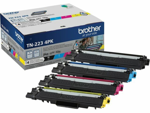 Brother Standard-Yield Toner - Pack of 4 (Black/Cyan/Magenta/Yellow)- *Open Box*