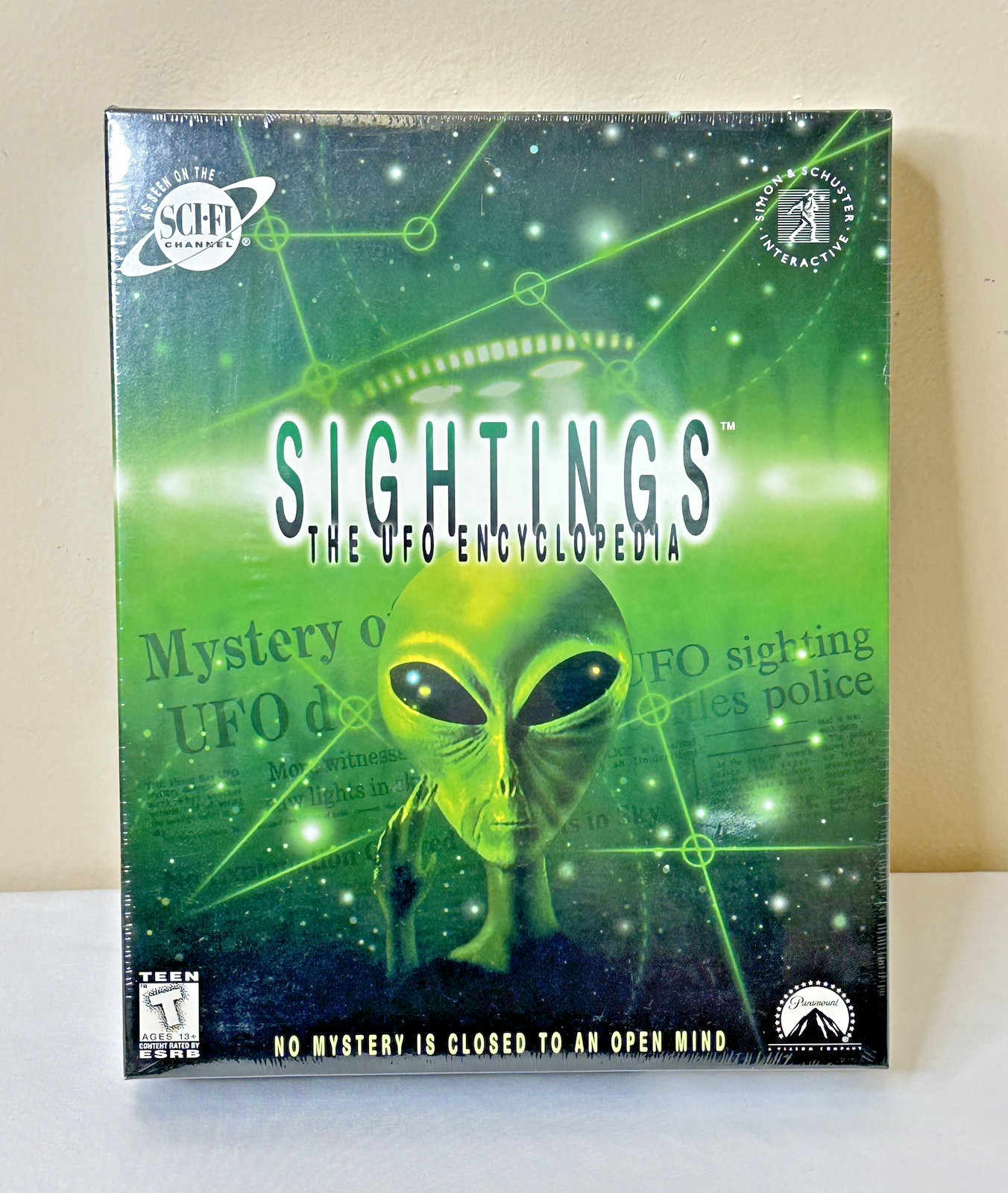 Sightings The UFO Encyclopedia PC Vintage Software CD Brand  New Sealed Game