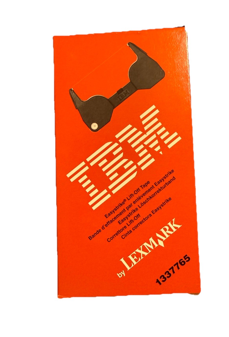 Vintage Genuine IBM Lexmark 1337765 Easystrike Lift Off Correction Tape 1984
