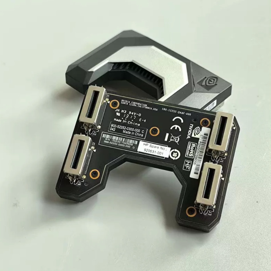 Used 1pcs Nvidia GTX SLI Bridge 2-Way 3-Slot 180-12252-DAAF-A00 920631-001
