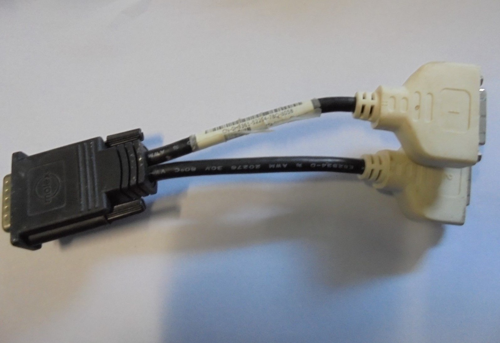 NEW Dell Genuine MOLEX DMS59 to 2 DVI-I Dual Y SPLITTER Cable PN CN-OH9361 H9361