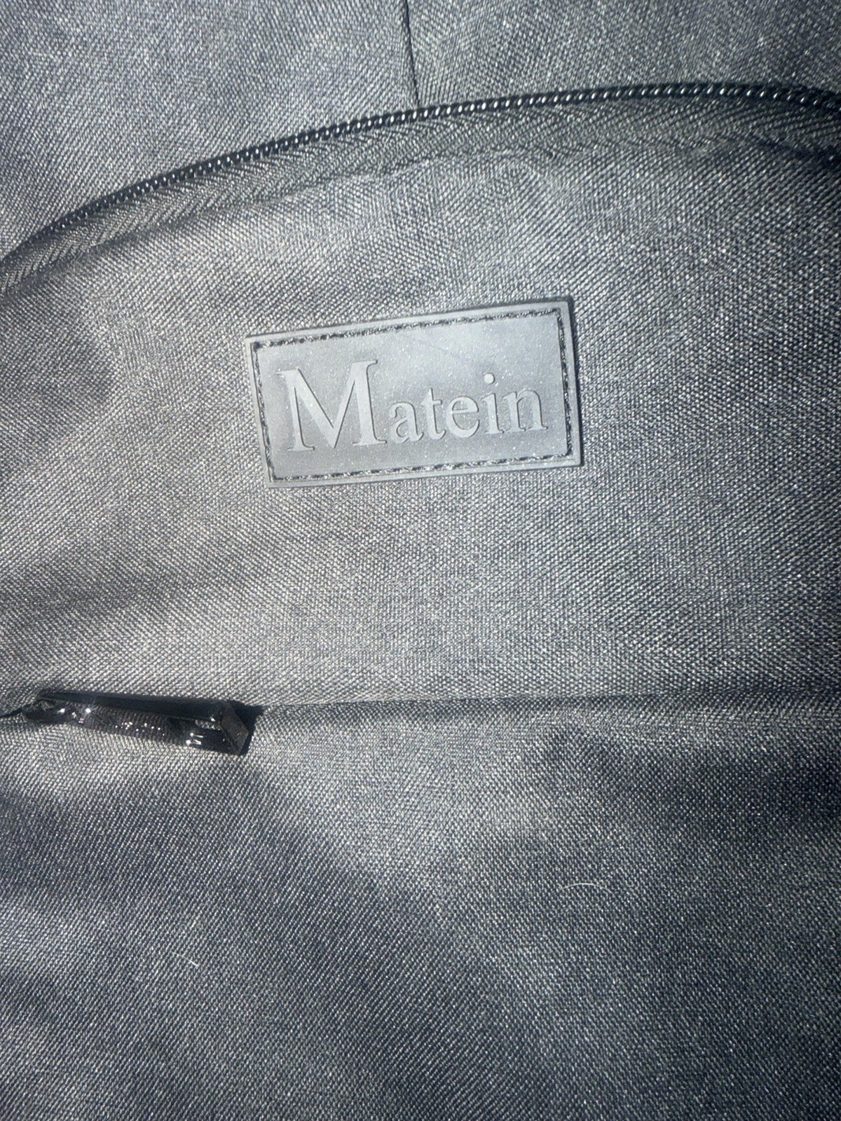 Matein Black Solid Laptop Backpack Bag, Padded Design, Backpack Style