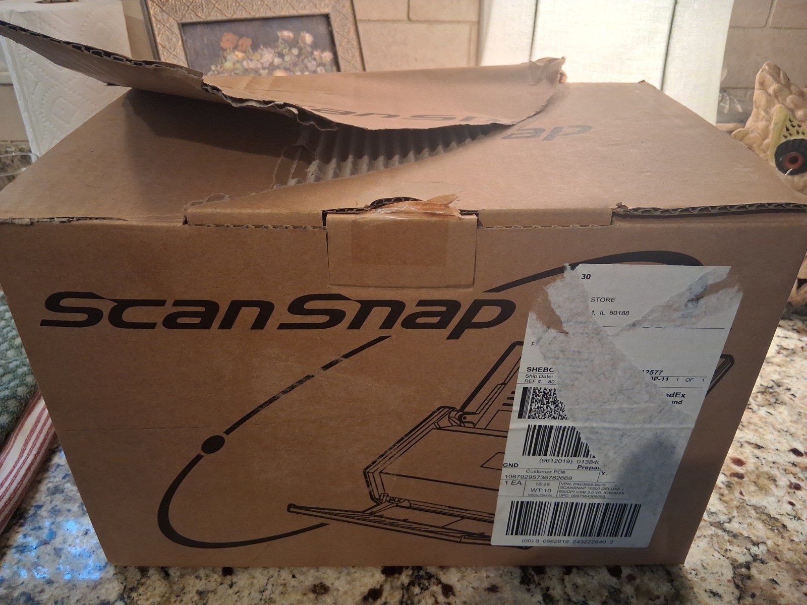 Fujitsu ScanSnap iX500 Deluxe Scanner  Open Box 