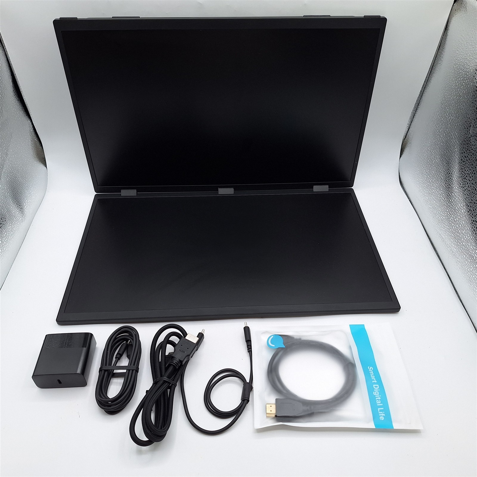 UPERFECT Delta Max 18.5" 100Hz Dual Portable Monitor Folding 1080P D-1