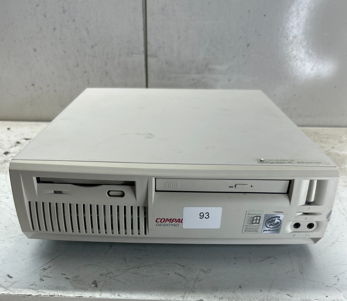 Dell Computer OptiPlex GX110 Intel Pentium III 600MHz 256MB NO HDD