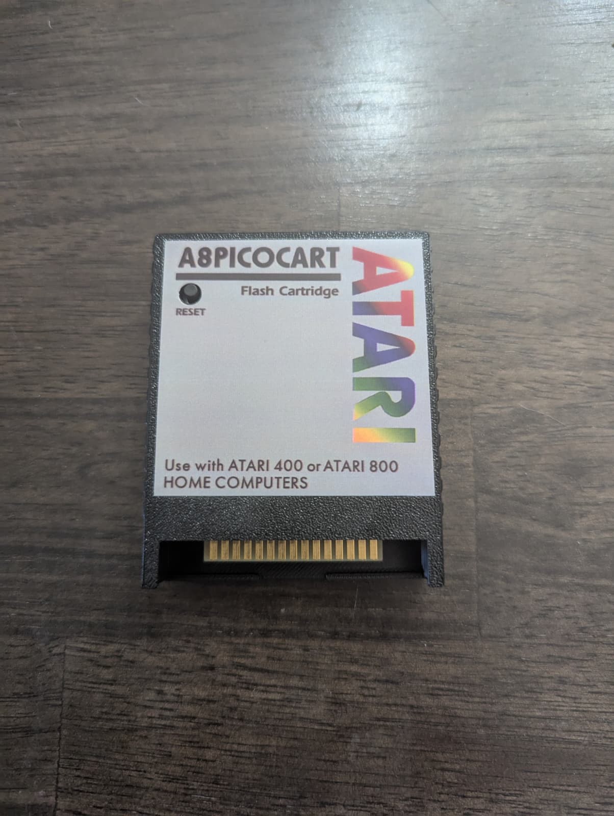 A8PicoCart Flash Cart for Atari XL/XE Computers - Hard Gold Fingers