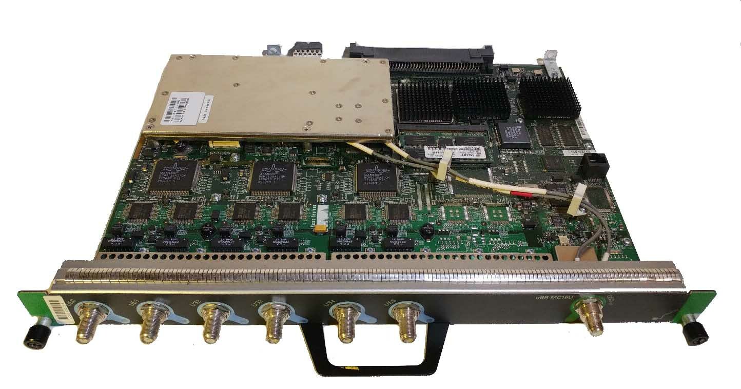 Cisco uBR-MC16U Universal Broadband 1 downstream 6 upstreams Router Module 