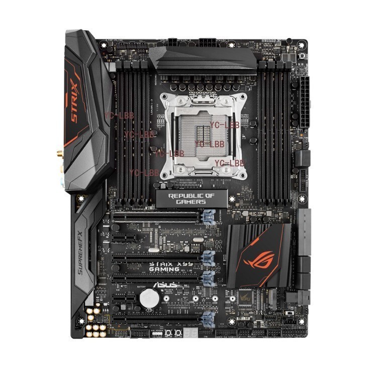 Asus ROG STRIX X99 GAMING lga2011-3 A-motherboard e3 e5-2699 v3v4 CrossFireX sli