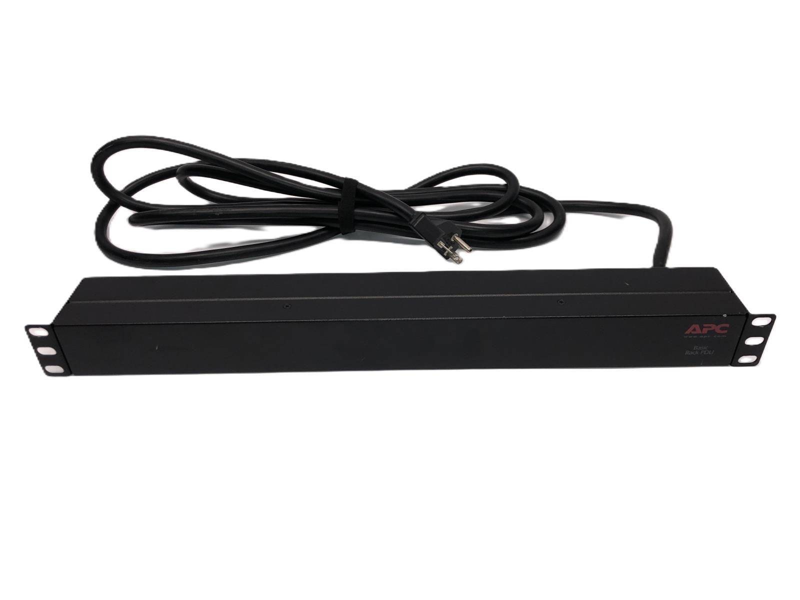 APC AP9563 Basic PDU 1U 20A 120V (10) 5-20 5-20P - VGC 2