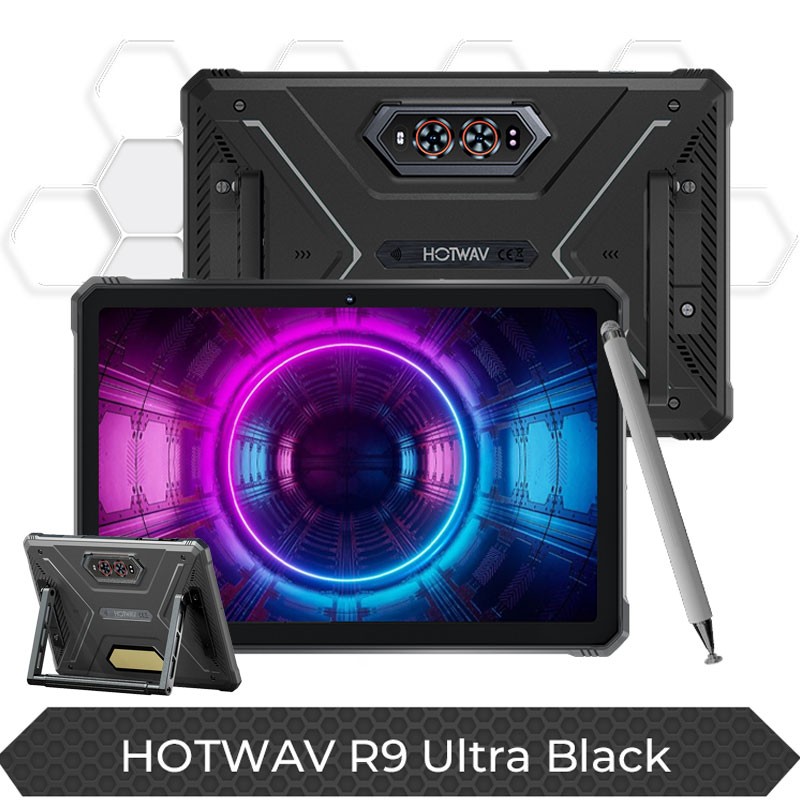 5G HOTWAV R9 Ultra Rugged Tablet AI Phone Android 15 Mobile Waterproof 20080mAh