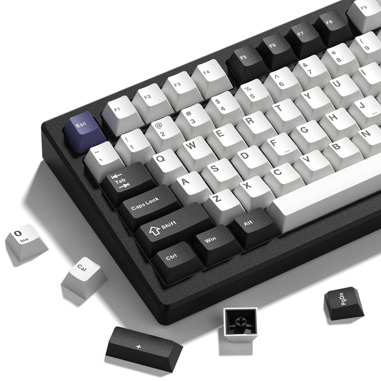 Womier Double Shot PBT Keycaps Set 138 Keys Cherry Profile Custom