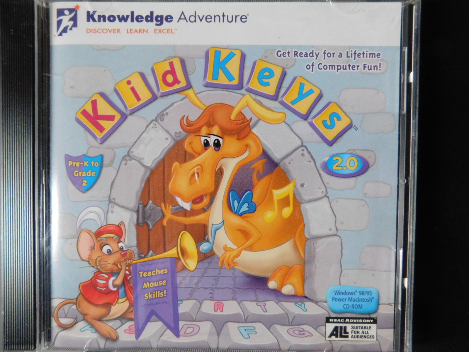 Knowledge Adventures: Kid Keys 2.0; Pre-K to Gr. 2; for older systems