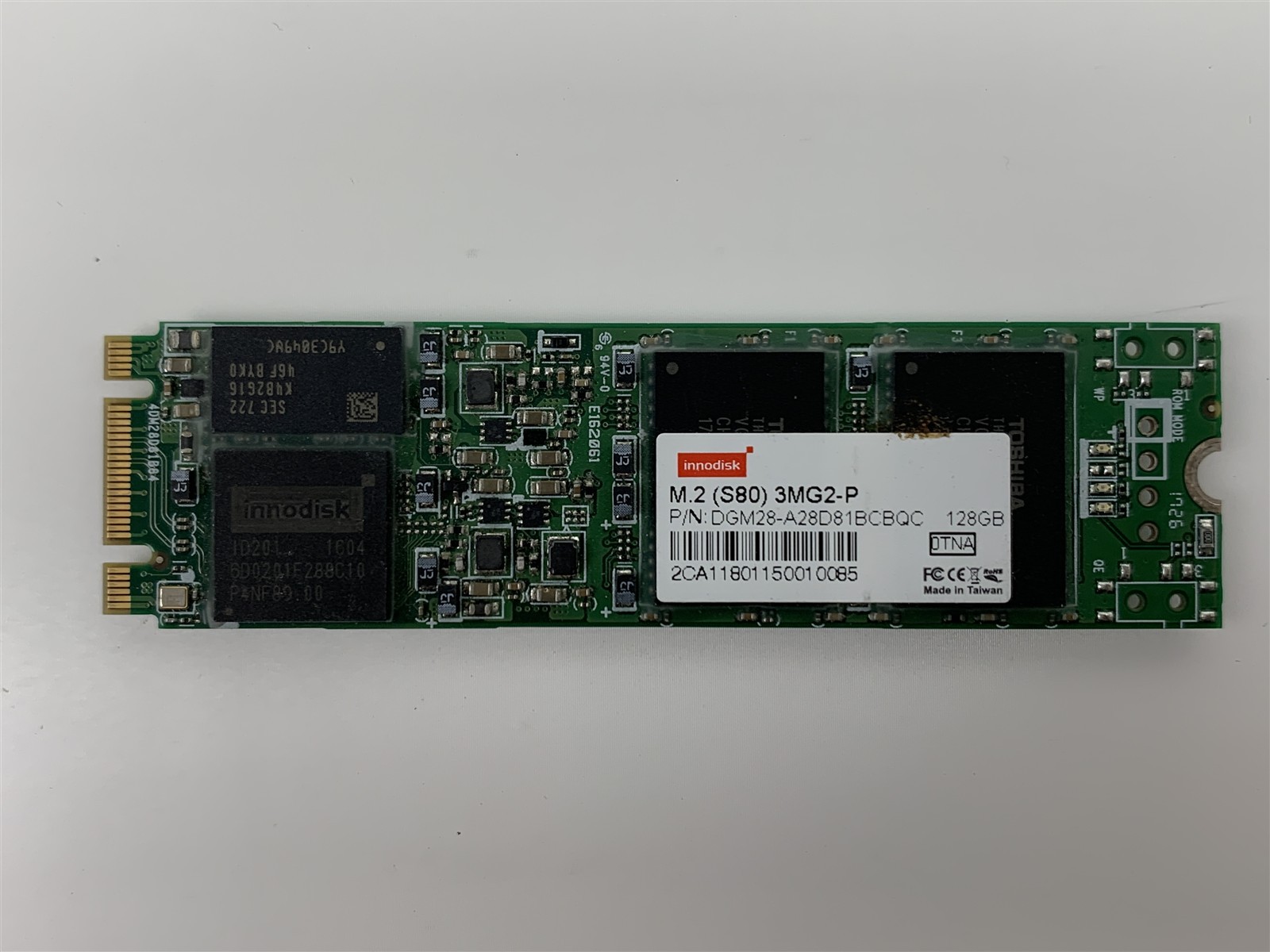 Innodisk (S80) M.2 2800 SATA III 3MG2-P DGM28-A28D81BCBQC 128GB SSD 