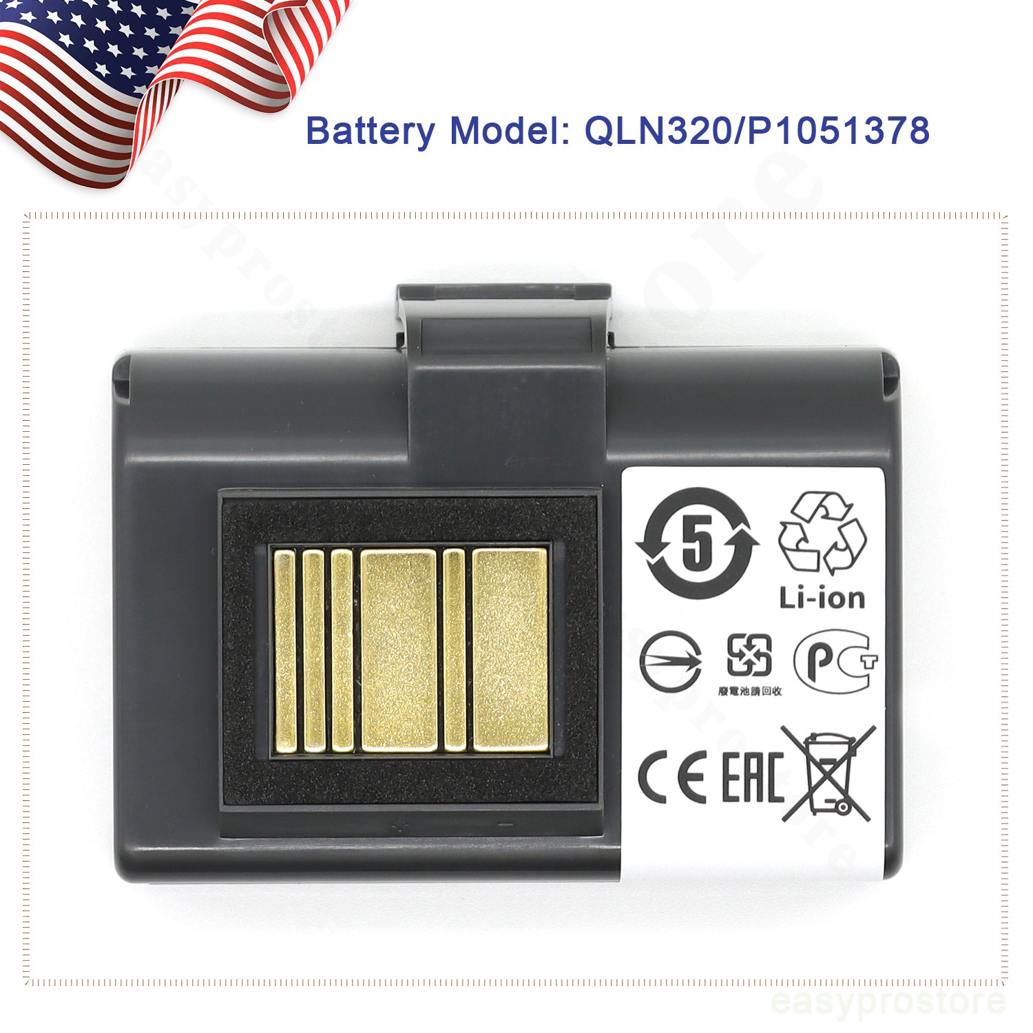 P1023901 P1023901-LF P1089503-003 1PC Battery For Zebra ZR658 ZR668 ZQ511 ZQ52