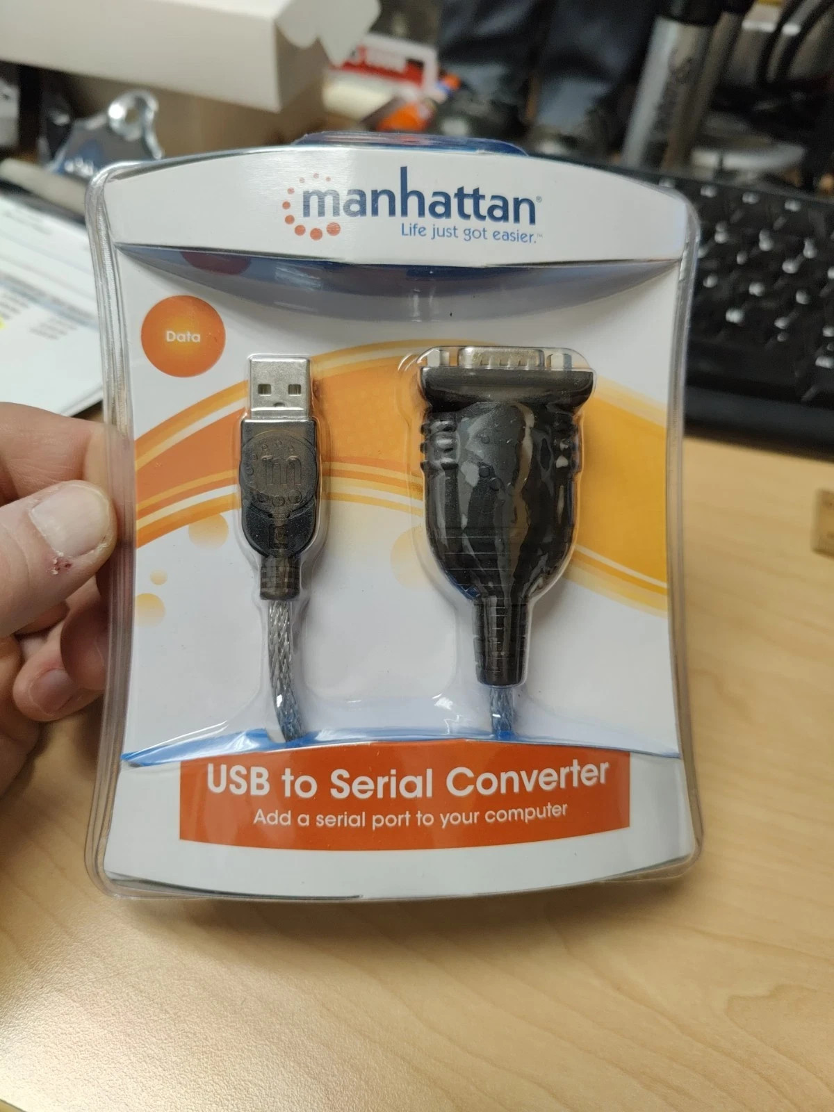 Manhattan USB to Serial Converter *New Unused*