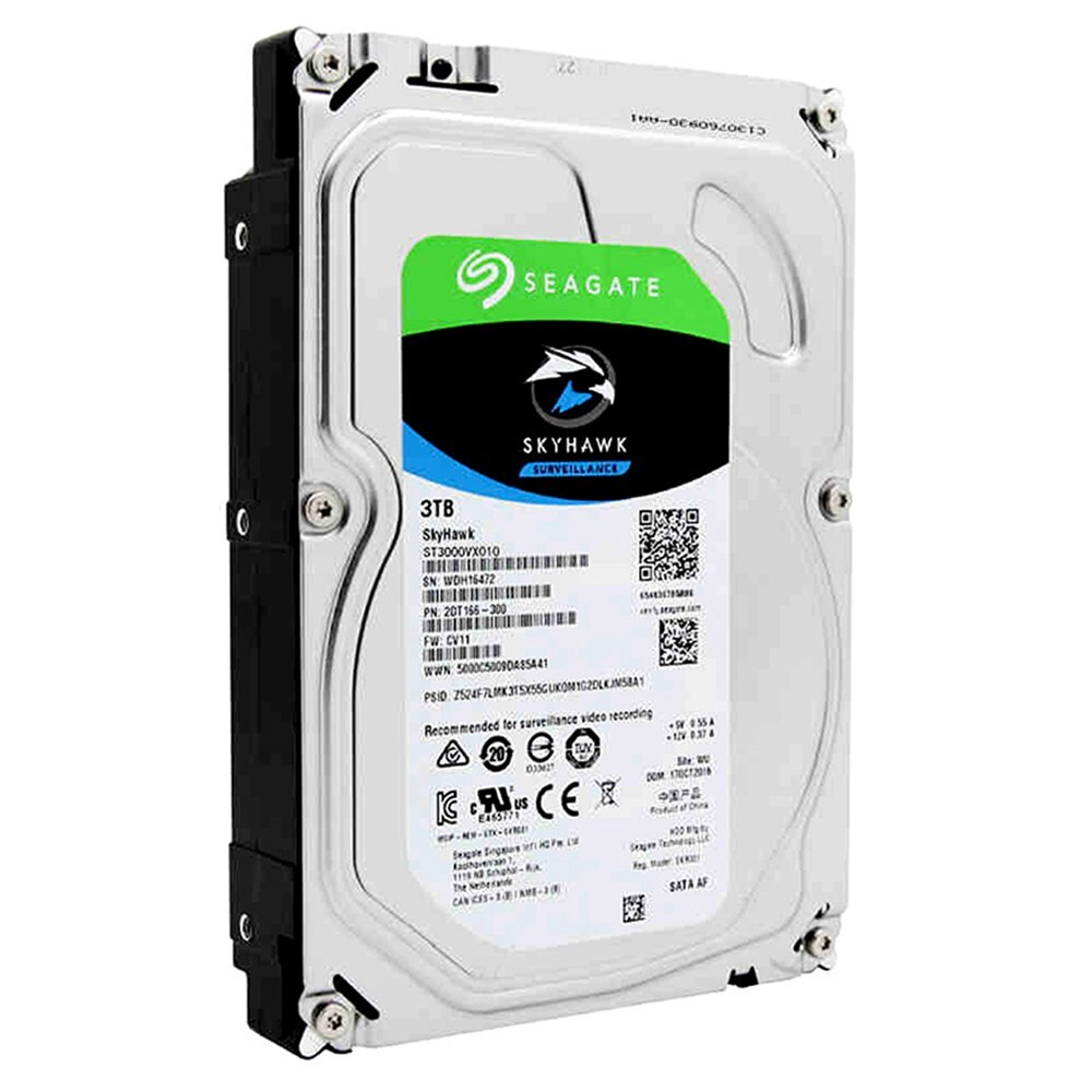 SEAGATE ST3000VX010 Skyhawk 3TB Surveillance Hard SATA 6Gb/s 64MB
