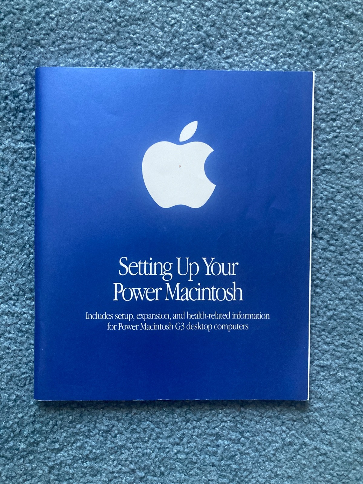 Apple PowerMac G3 Beige Desktop User's Manual *New* Vintage Collectible