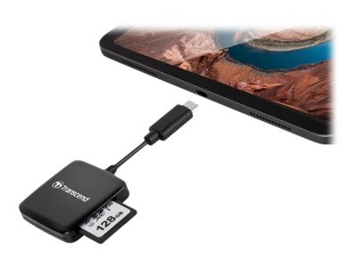 Transcend Card Reader RDC3 USB 3.2 Gen 1 Typ C Card Reader TS-RDC3