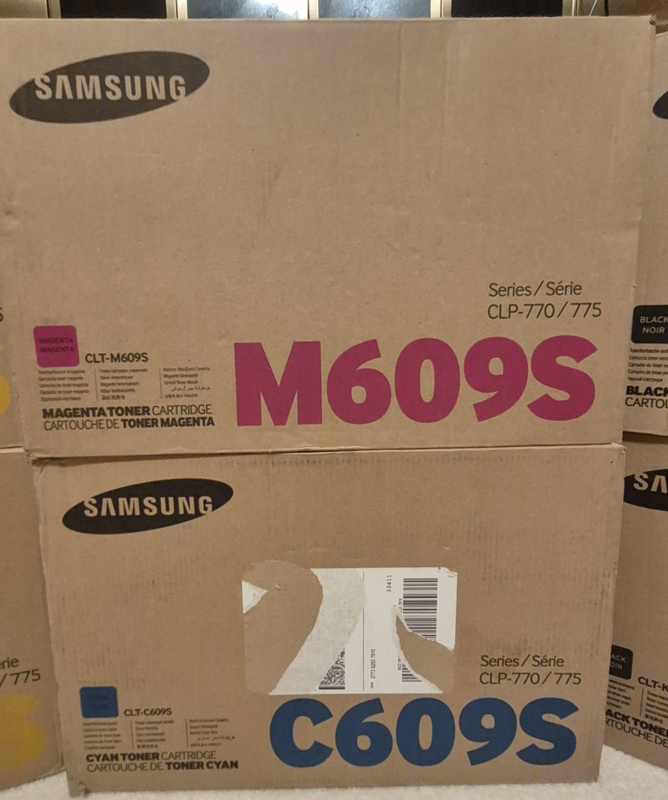 Samsung Genuine Laser Toner CLT-M609S C609S K609S Y609S for CLP-770 775