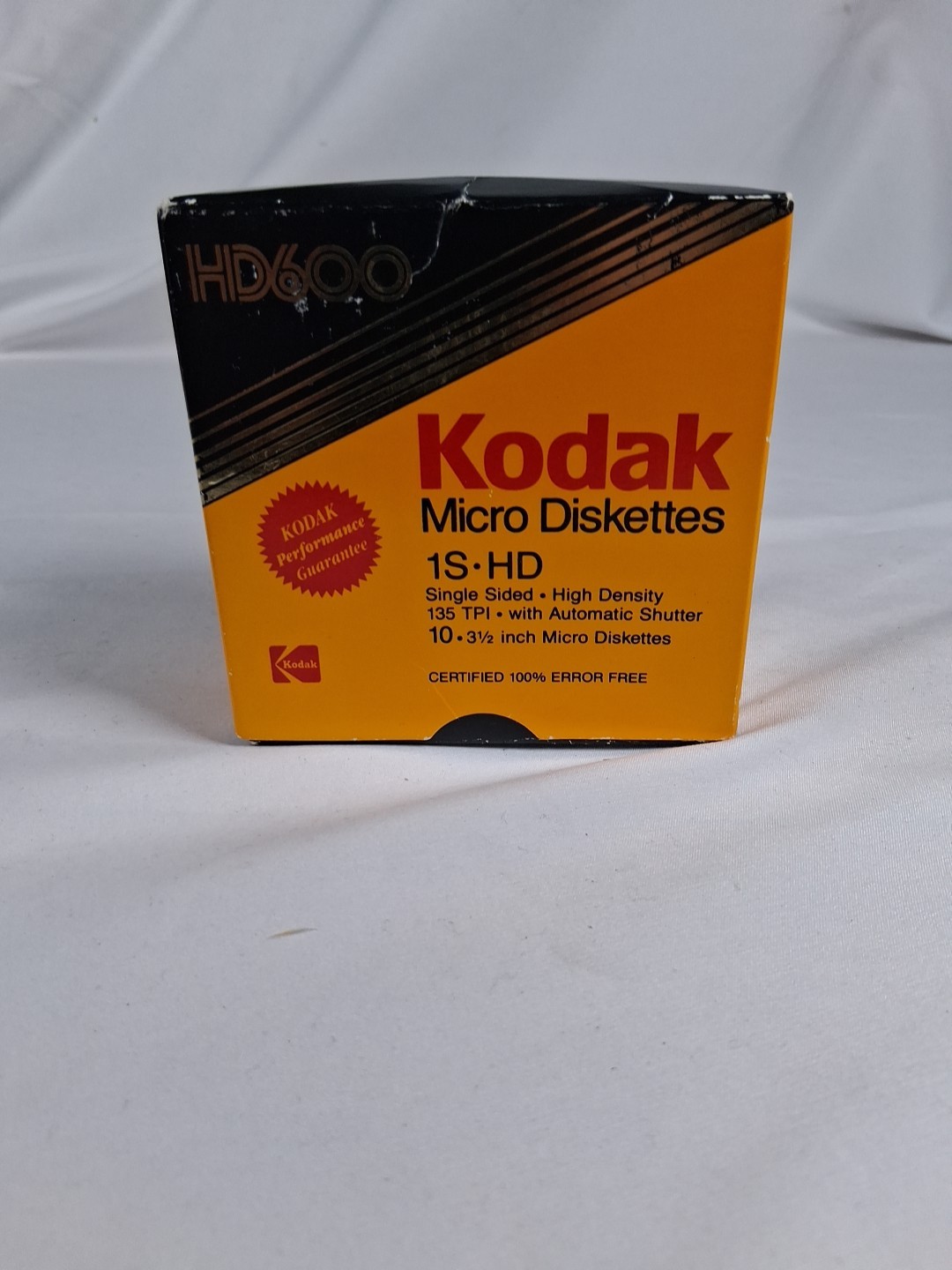 Kodak 1S HD 135 TPI 3- 1/2 9-Pack Micro Floppy Diskettes Opened 1 Missing. 