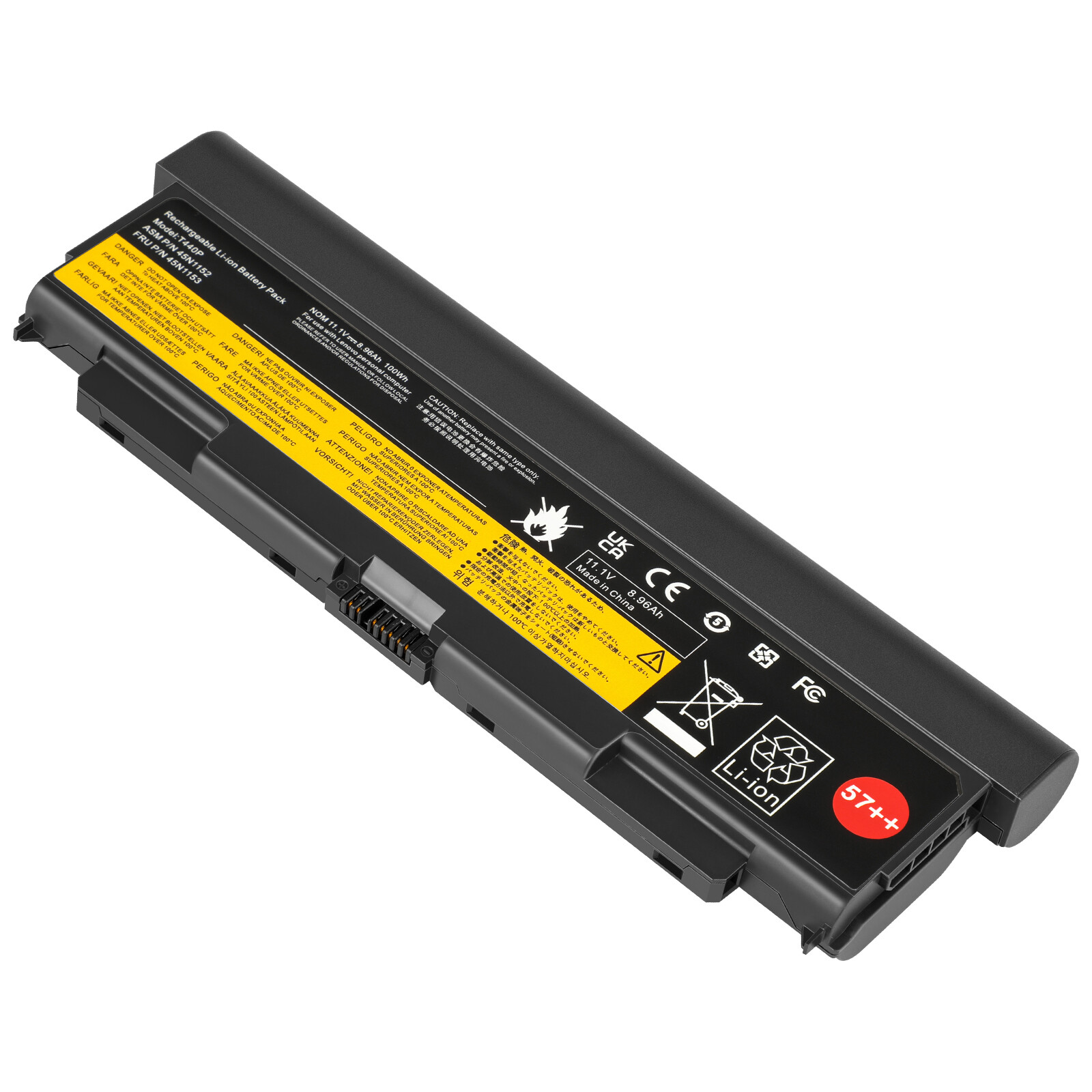 ❤️LOT 57++ Battery T540p For Lenovo ThinkPad L440 L540 T440p W540 7800mAh 9Cells