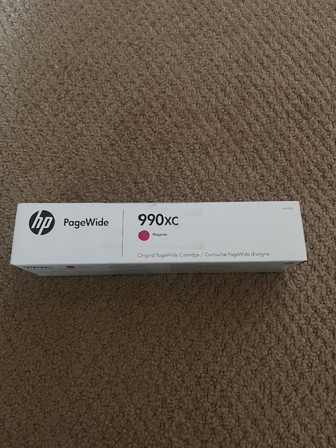 Genuine HP 990XC High Yield Ink Cartridge M0K09XC - Magenta Free S/H