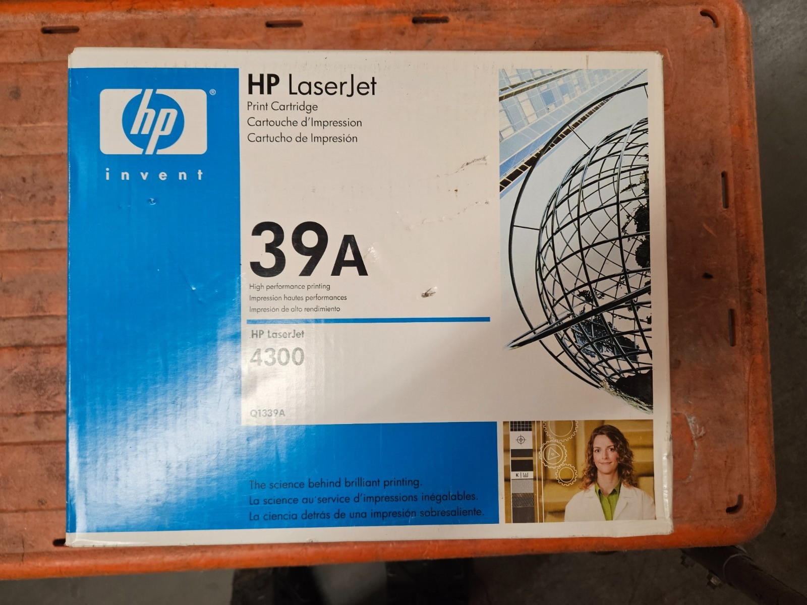 New Old Stock Genuine HP 39A Black Toner Cartridge (Q1339A) – Sealed OEM Box