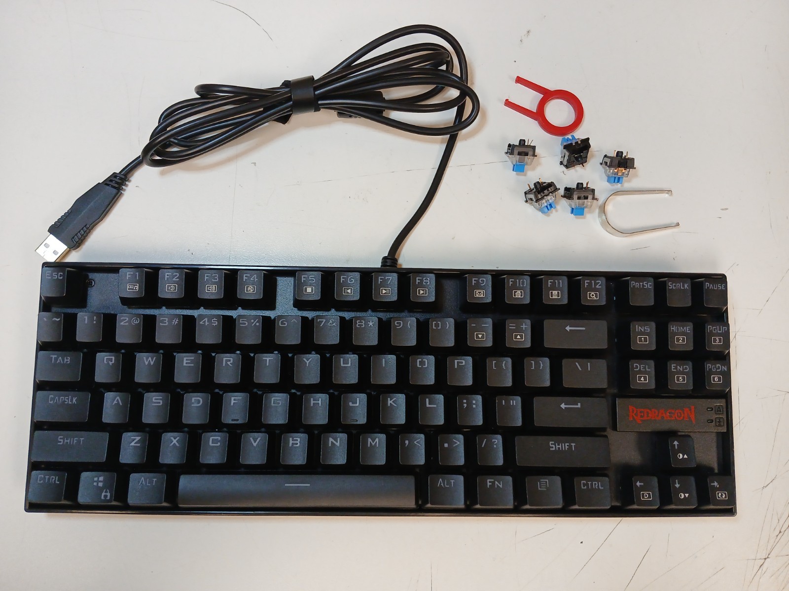 Redragon K552 Kumara Wired Mechanical Gaming keyboard No box