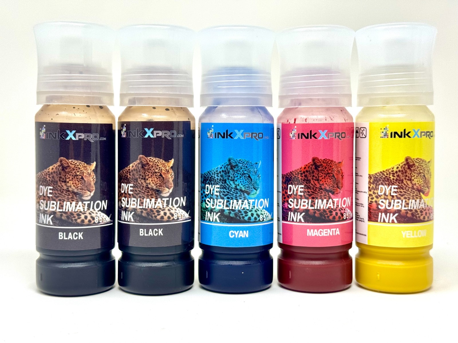 INKXPRO 5X80ml Dye Sublimation Ink for Epson WF 3640 7710 7720 7840 7820 7310