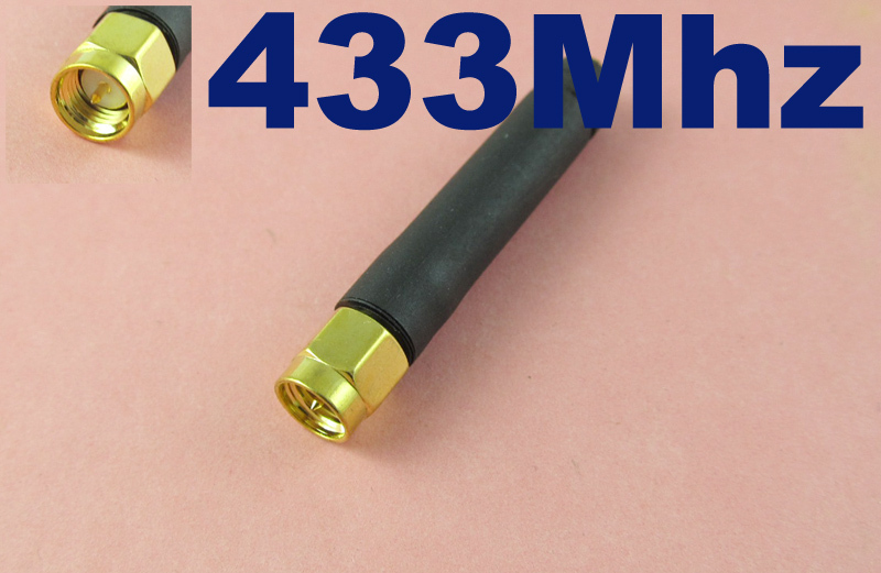 10pcs 433Mhz GSM GPRS SMA Male Plug Straight 5cm Ham Radio Antenna