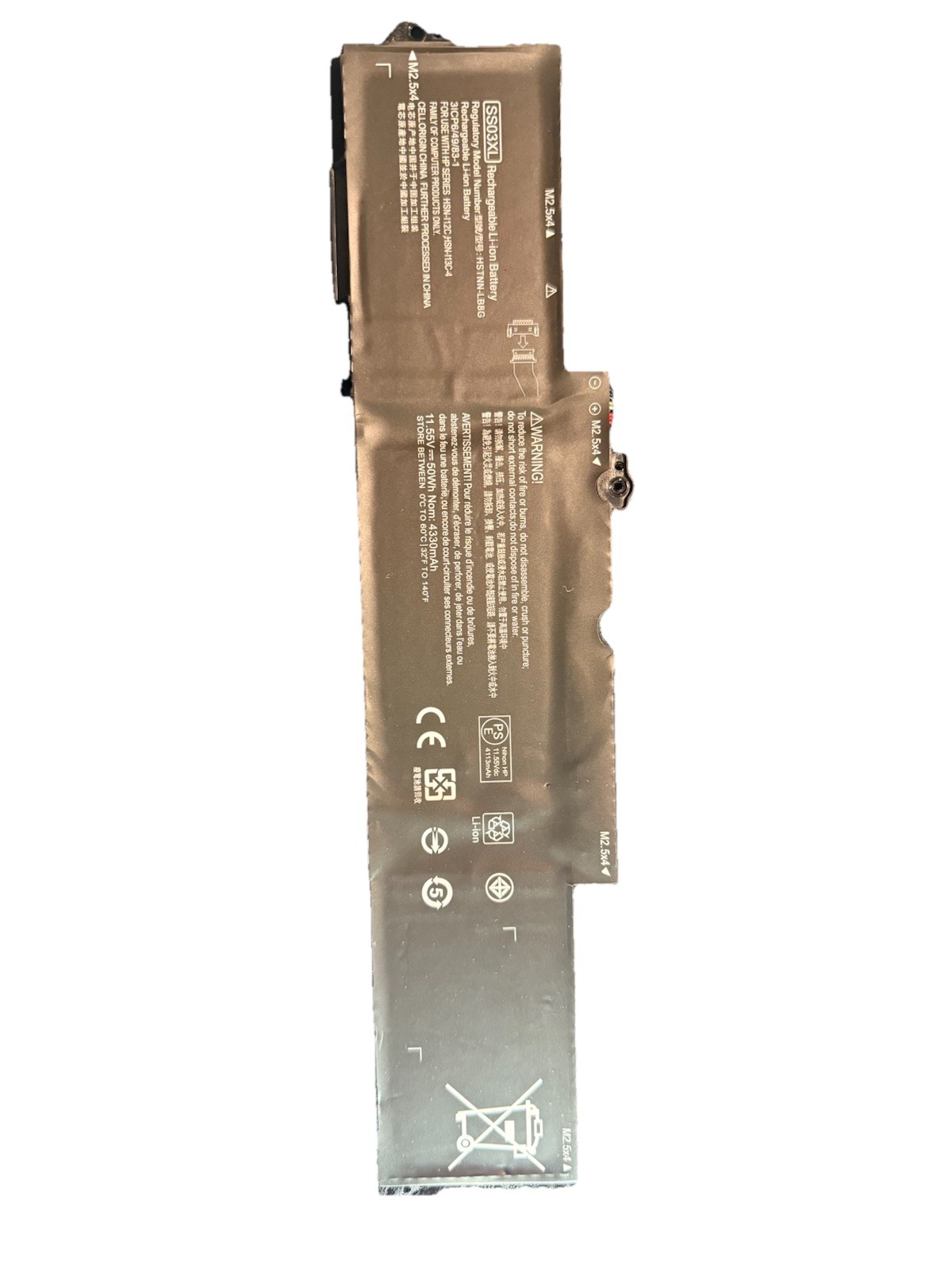 Hp Rechargeable Li-ion Battery SS03XL HSTNN-LB8G